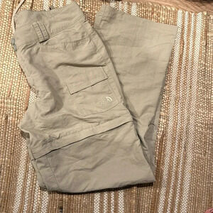 The north face women’s hiking 2 in 1 size 10